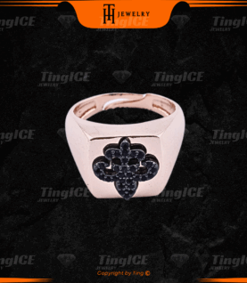 Nhẫn ngón út vuông phong cách CS09