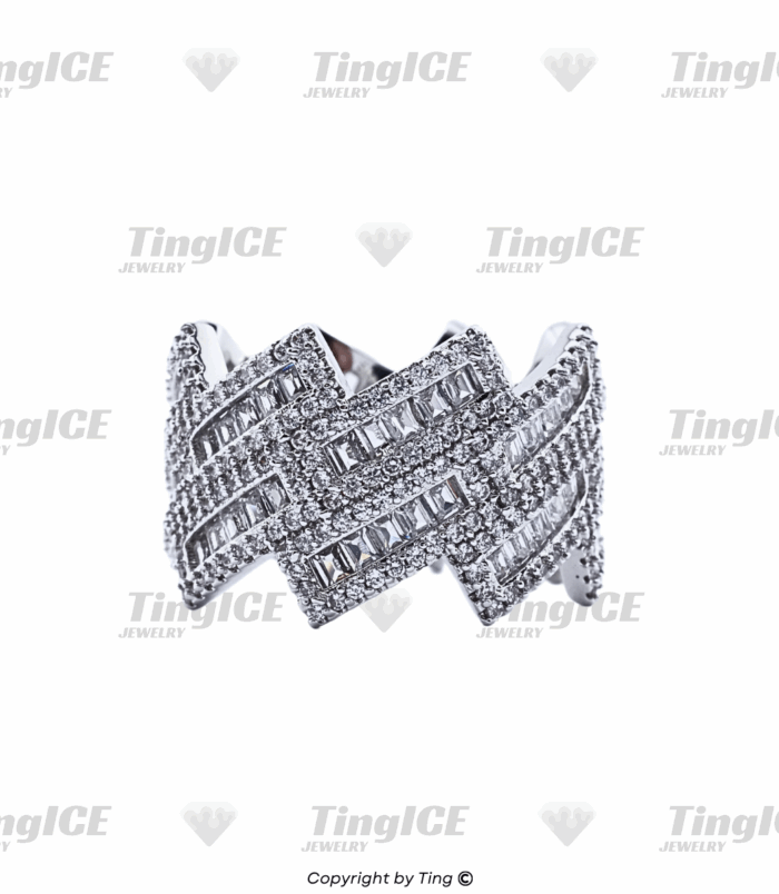Nhẫn nam kiểu cách đính full sang trọng CS011