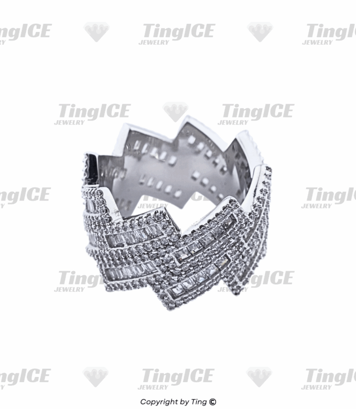 Nhẫn nam kiểu cách đính full sang trọng CS011
