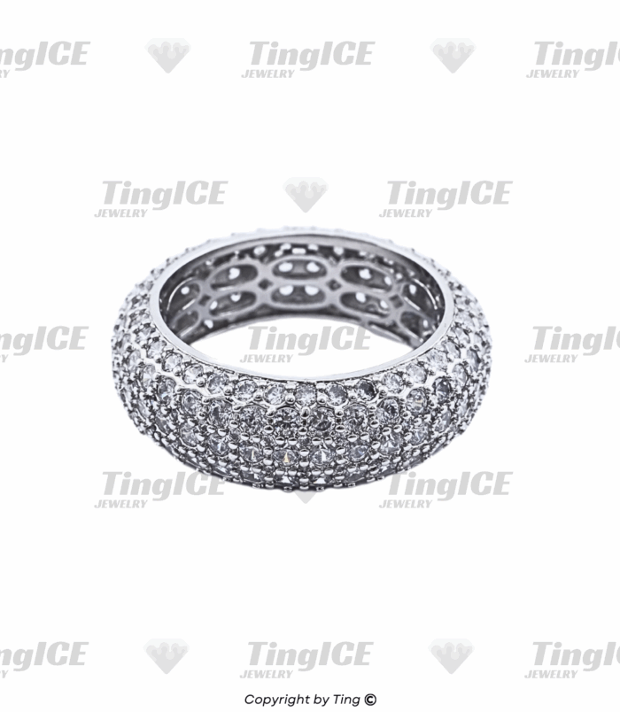 Nhẫn Cuban Đính Full Sang Trọng CS019