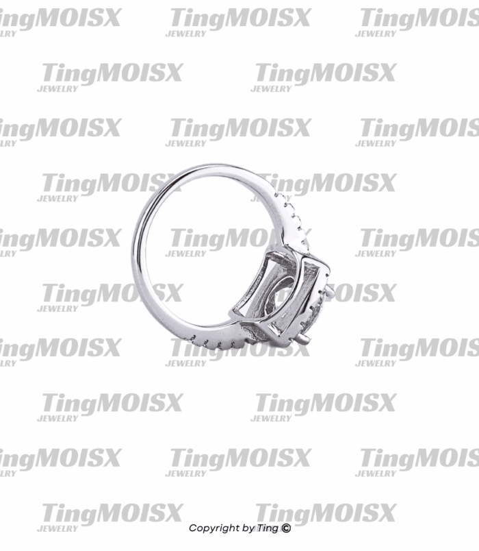 Nhẫn nữ moissanite NLM017