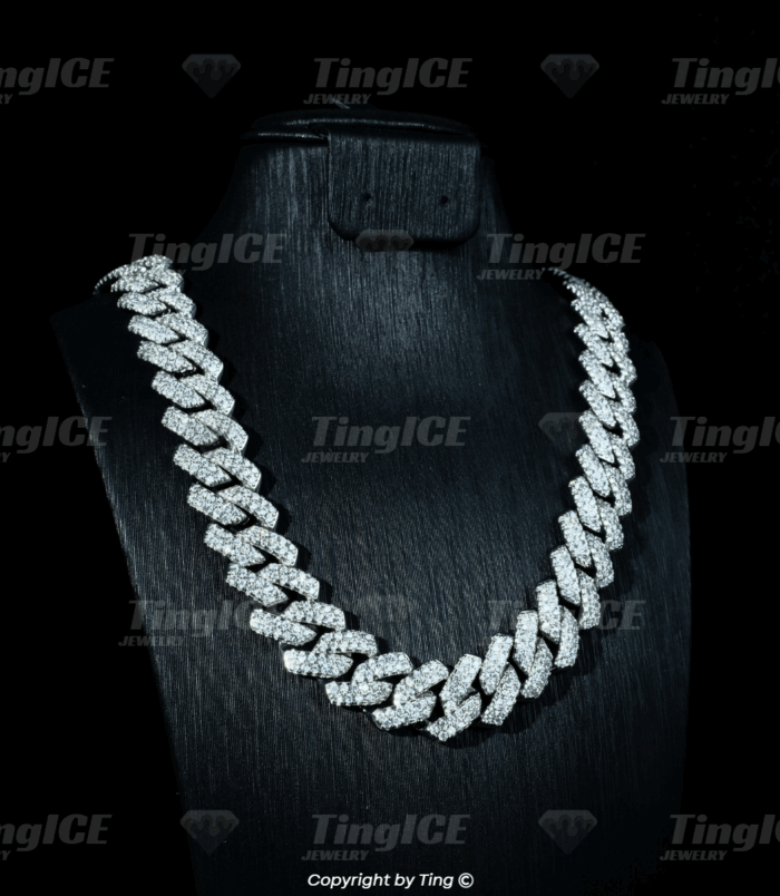 Dây Chuyền/Vòng tay Cuban 13mm Khóa Cứng Cáp CB0204