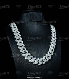 Dây Chuyền/Vòng tay Cuban 13mm Khóa Cứng Cáp CB0204