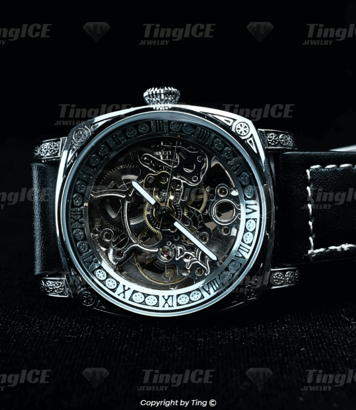 Đồng hồ cơ VinTage phong cách DHD011