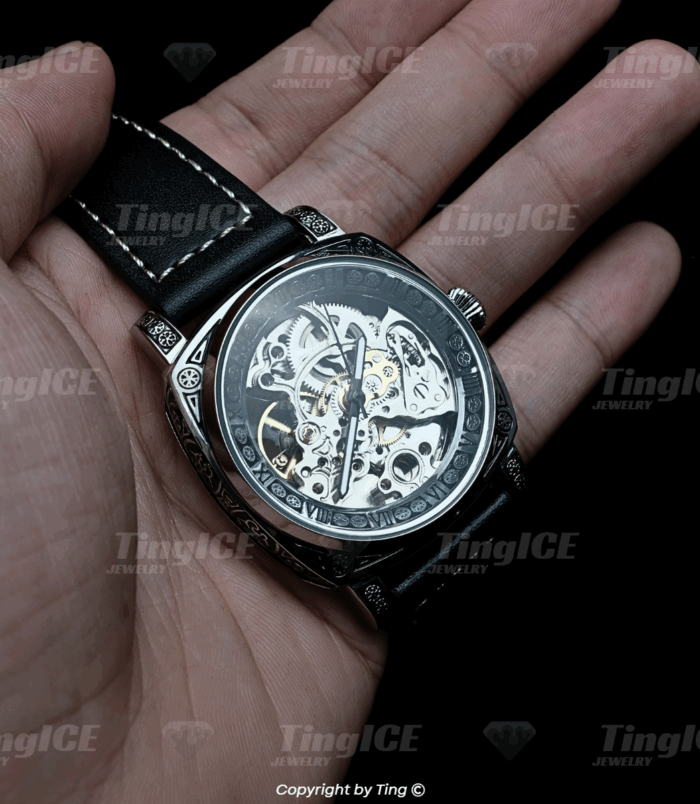 Đồng hồ cơ VinTage phong cách DHD011