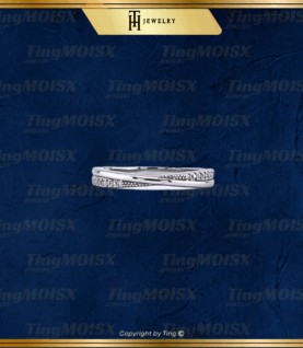 Nhẫn nữ moissanite NLM016