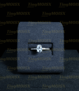 Nhẫn nữ moissanite NLM014