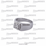 Nhẫn nam moissanite NNM05