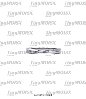 Nhẫn nữ moissanite NLM016