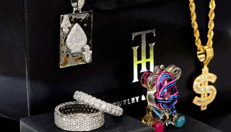 Nhẫn nam đính kim cương moissanite