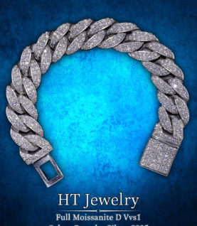 Vòng Tay Cuban Bracelet Silver S925