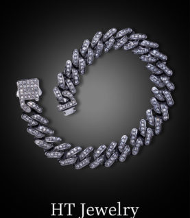 Vòng Tay Cuban Bracelet 9mm Full Cz 5A ( Good Quality )