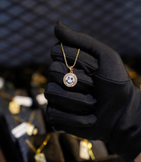 Dây Chuyền Pendant Face Smile ( Plated Gold )