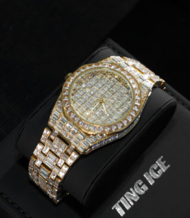 Đồng hồ đính full Baguette HT Jewelry