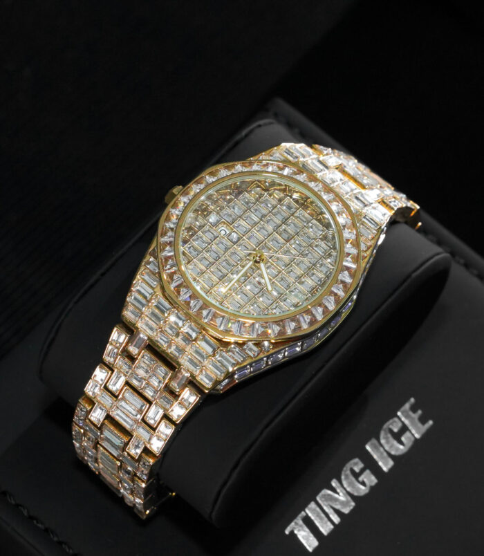 Đồng hồ đính full Baguette HT Jewelry