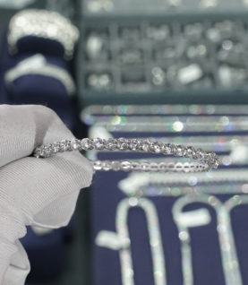 Vòng Tay Cuff Nữ Bạc S925