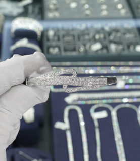Vòng Tay Cuff Nữ Bạc S925