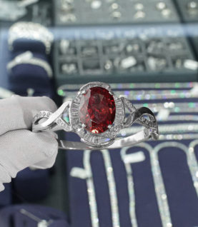 Vòng Tay Cuff Nữ Bạc S925