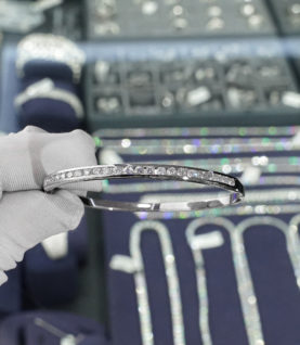 Vòng Tay Cuff Nữ Bạc S925