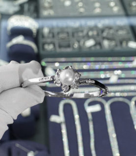 Vòng Tay Cuff Nữ Bạc S925