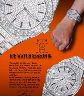 Đồng hồ chạy cơ nam ICE WATCH SS04 đính Full CZ 5A+ sang trọng đẳng cấp