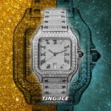 Đồng hồ Ice Watch bản vuông Full Cz 5A