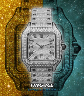 Đồng hồ Ice Watch bản vuông Full Cz 5A