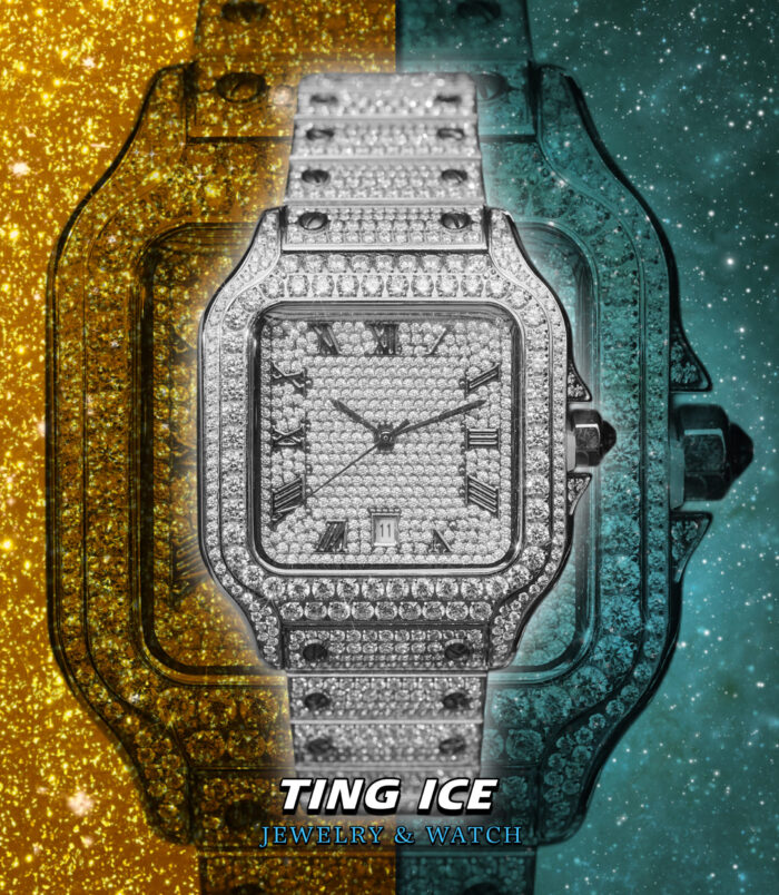Đồng hồ Ice Watch bản vuông Full Cz 5A