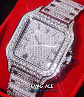 Đồng hồ Ice Watch bản vuông Full Cz 5A