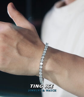 Lắc tay Tennis 5 ly Full Ice Best Sell