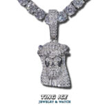 Mặt dây chuyền Jesus bạc S925 Full Cz 5A