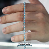 Lắc tay Tennis Bạc S925 Ice Bermuda