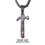 Mặt dây chuyền Búa Hammer Bạc S925 Full Cz 5A